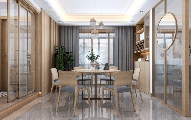 海畔藍(lán)庭裝修案例