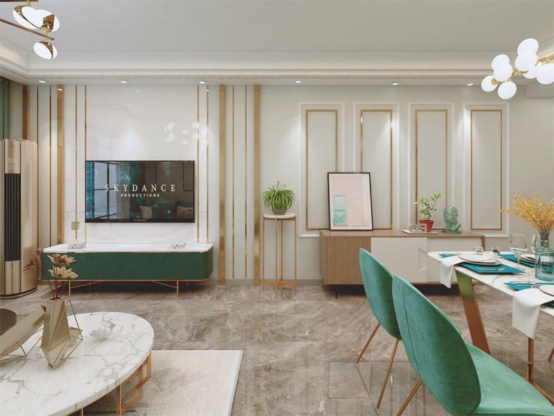 附屬醫(yī)院家屬樓裝修樣板房